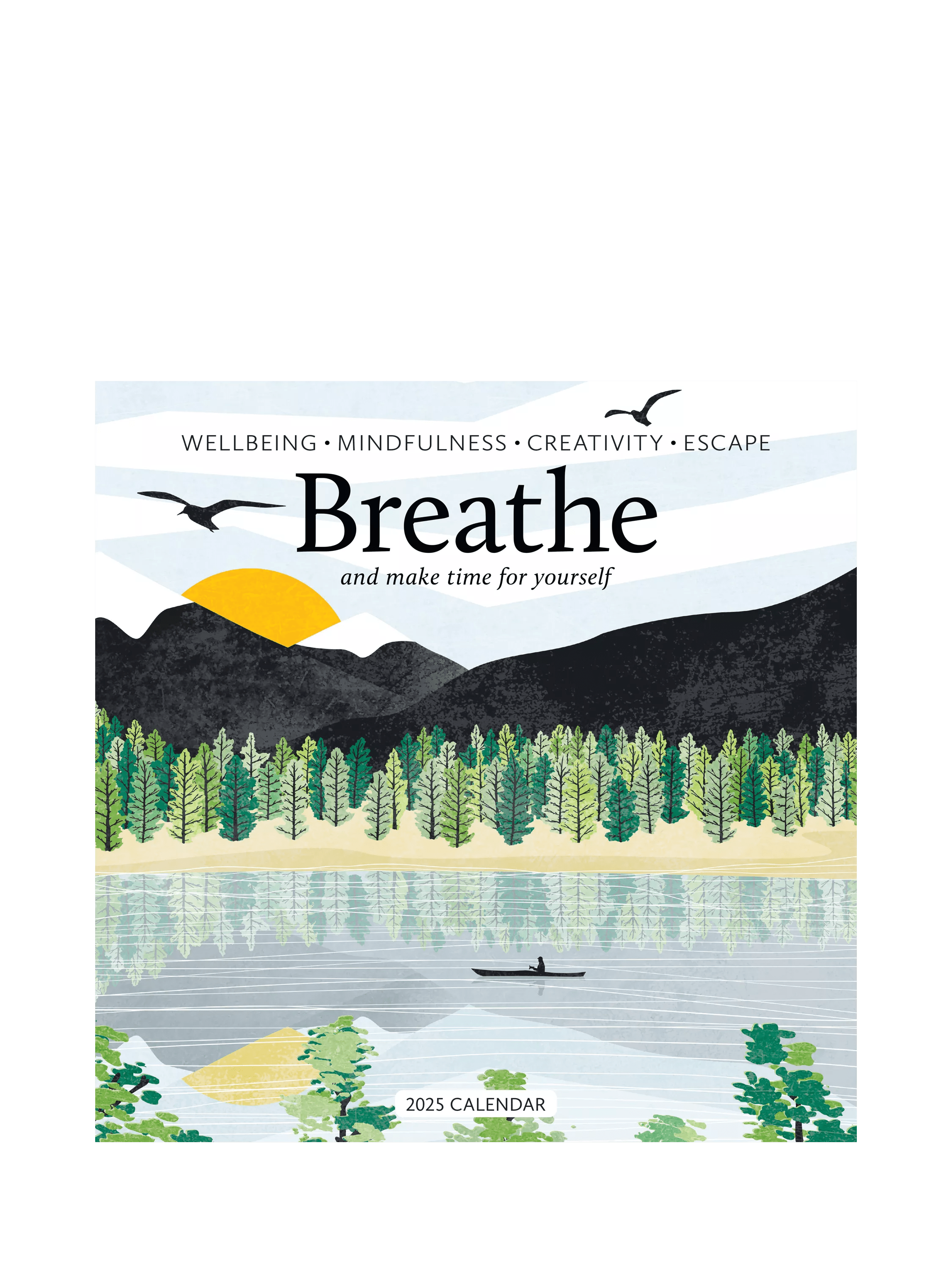Breathe 2025 Wall Calendar
