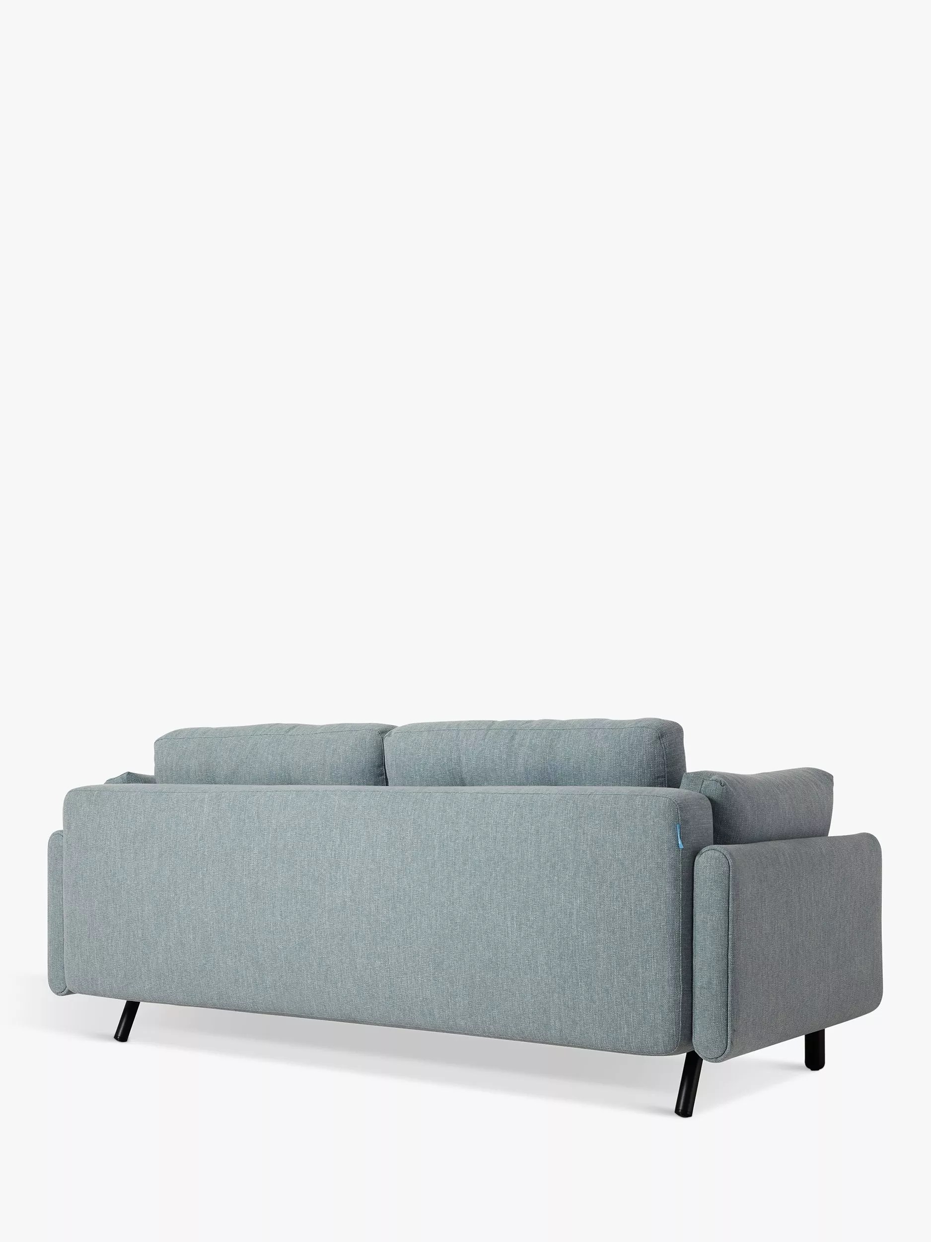 Swyft Model 04 Large 3 Seater Double Sofa Bed, Seaglass Linen