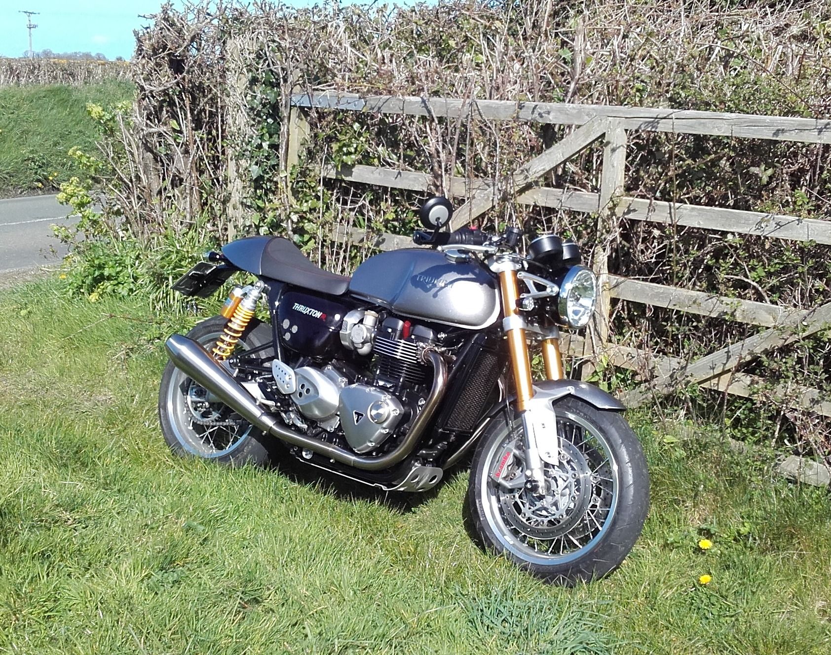 Thruxton Weather was ace today The Triumph Forum