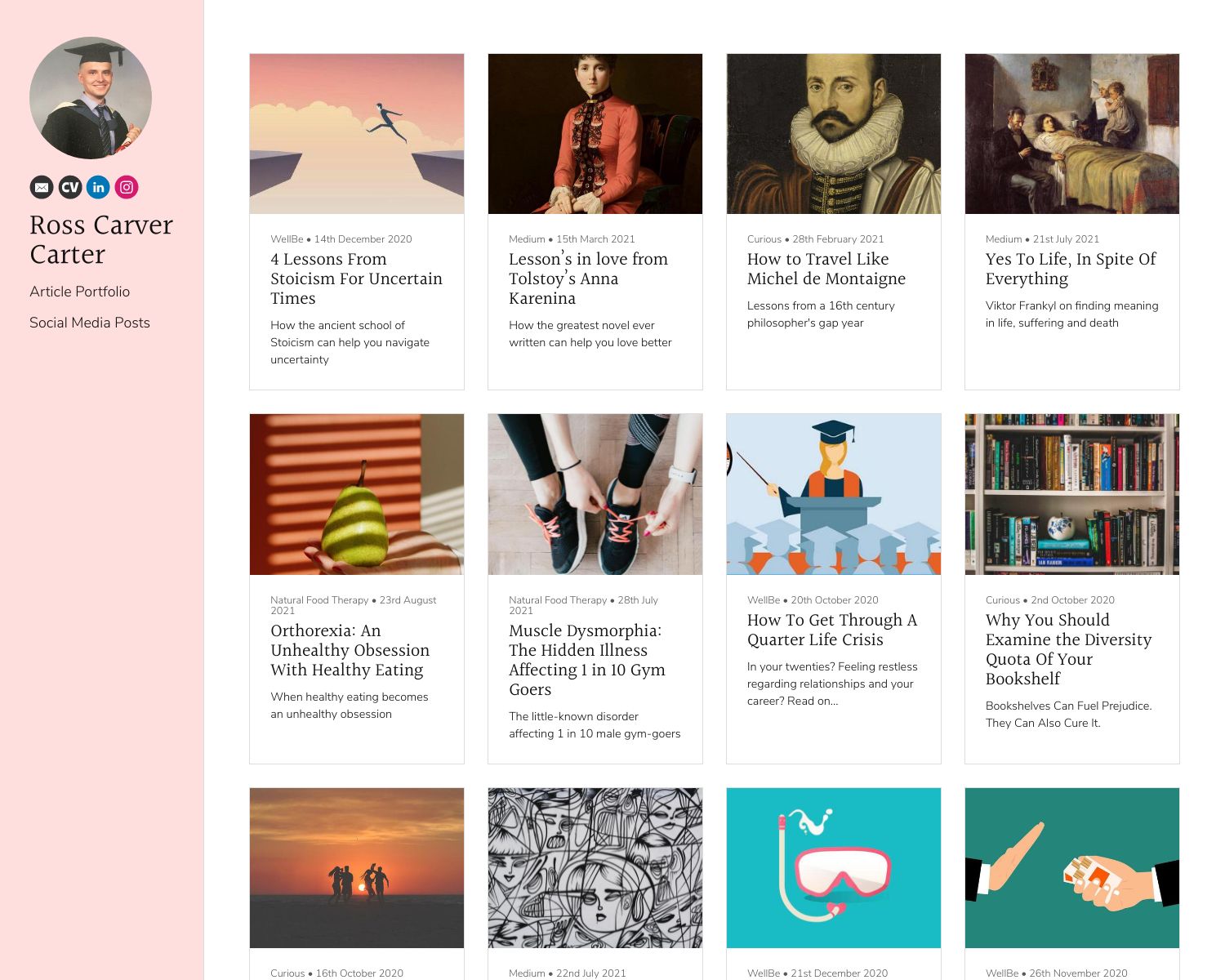 Culture Portfolio Examples Journo Portfolio