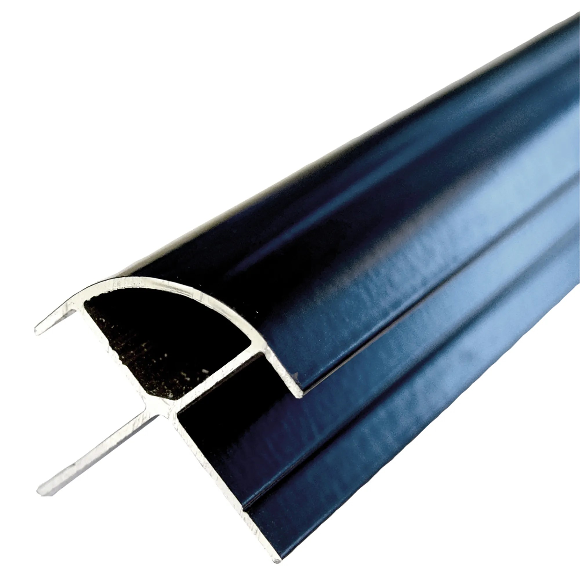 Multipanel Wall Panel Profile External Corner Type B Matt Black MPEAMB