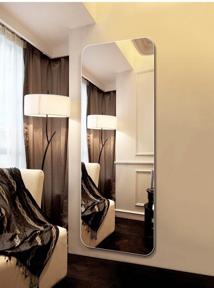 "MULTIPLE VARIATIONS Wallmounted Full Body Mirror Selfadhesive