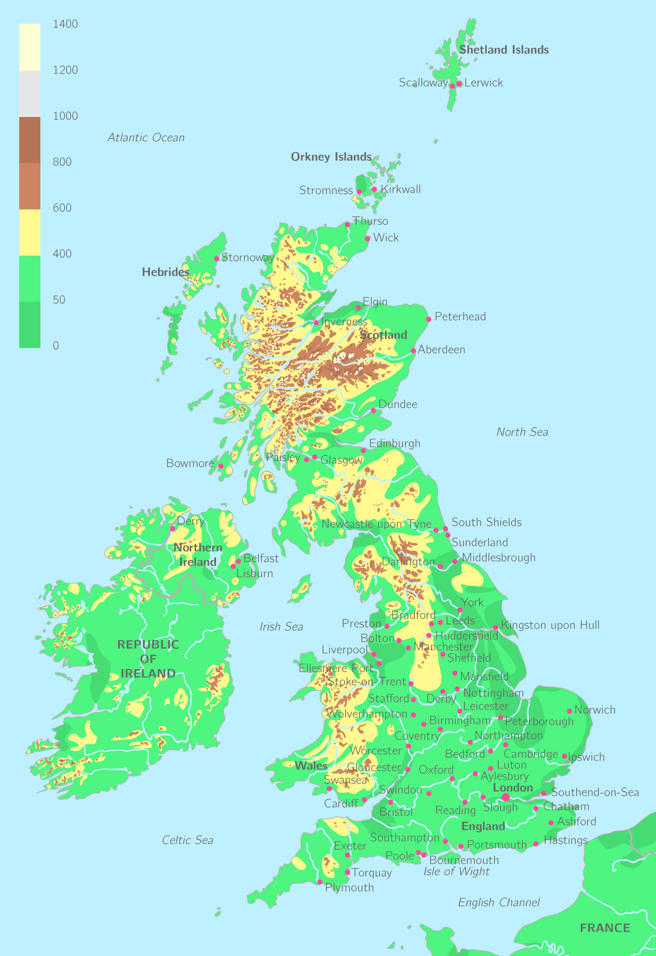 Carte Royaume Uni Anglais Le RoyaumeUni 4e Cours Anglais Kartable