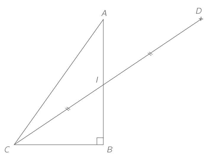 Triangle rectangle et aire d'un parallélogramme 5e Problème