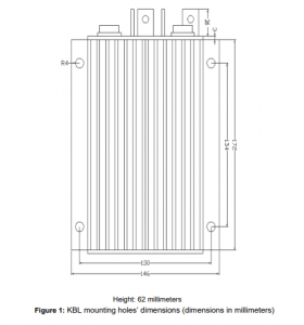 KBL - General Brushless Motor Controller with Regen (12V-96V) (100A