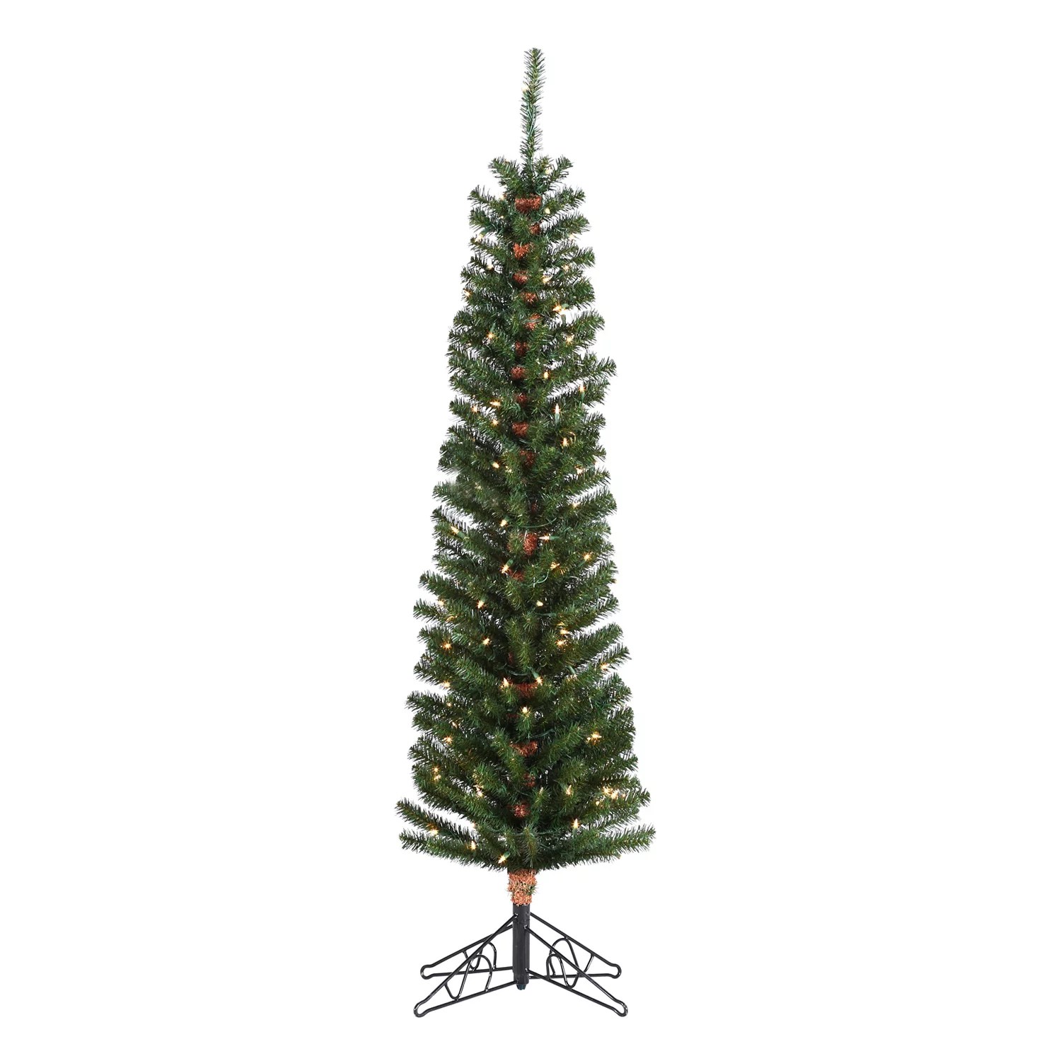 5 foot pre lit christmas tree famous brand