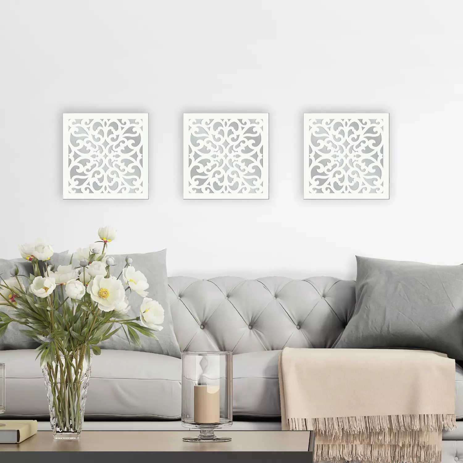 7 piece lonergan wall mirror set rosecliff heights. kohl s