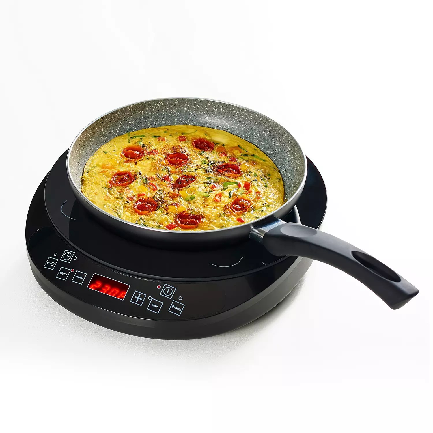 AS SEEN ON TV NUWAVE PRECISION 2PC. INDUCTION COOKTOP SET