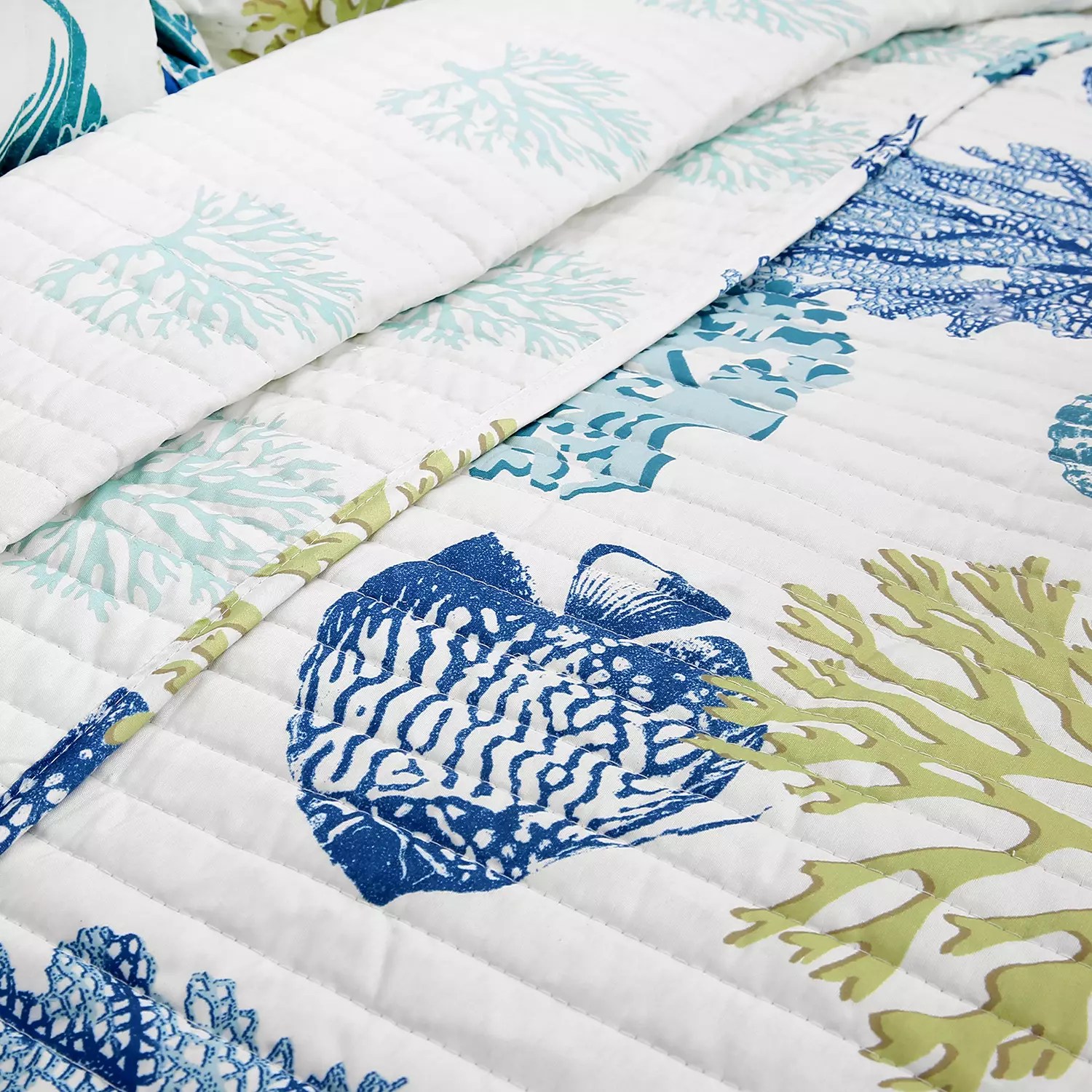 Popular Lush Decor Coastal Reef Quilt Setcheap wholesale
