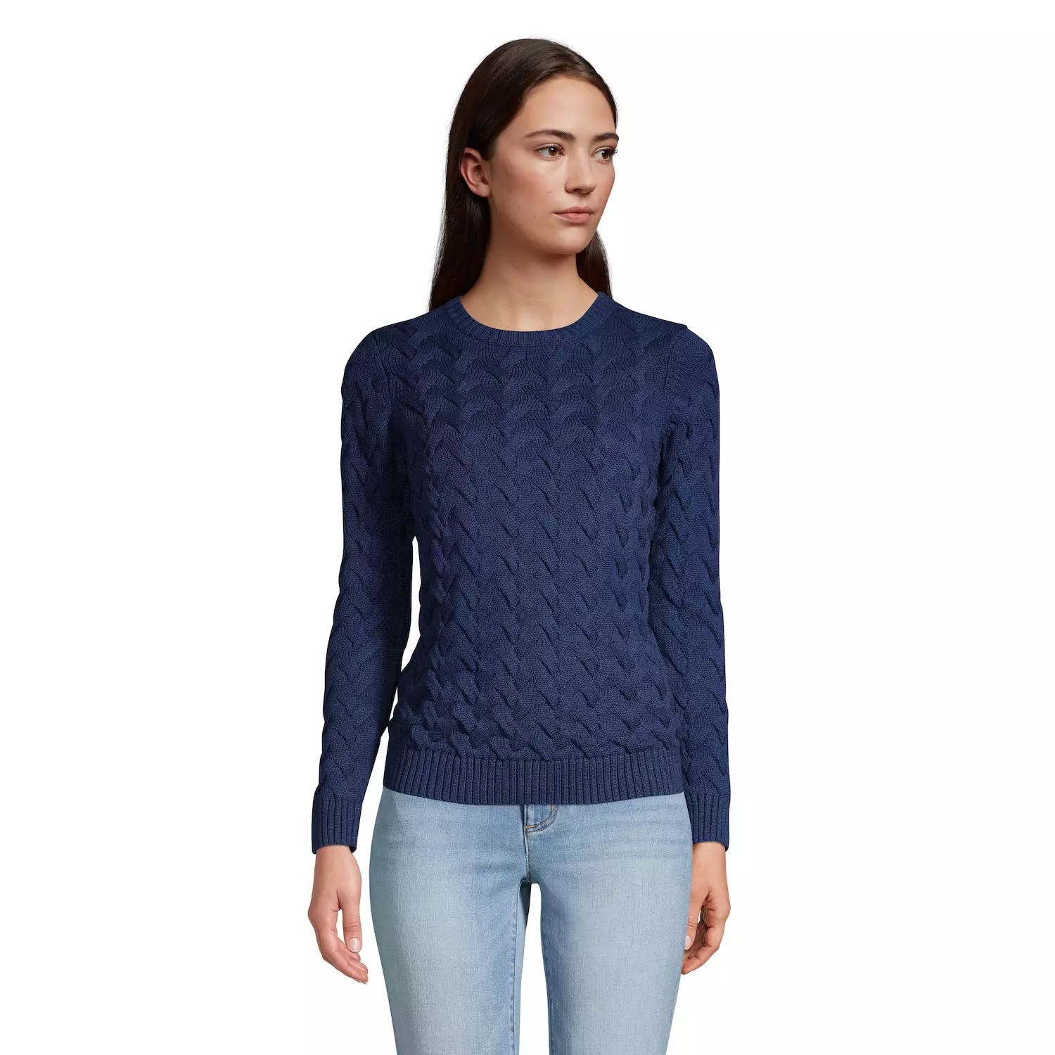 Lands End Drifter Cable Sweater atelieryuwa.ciao.jp