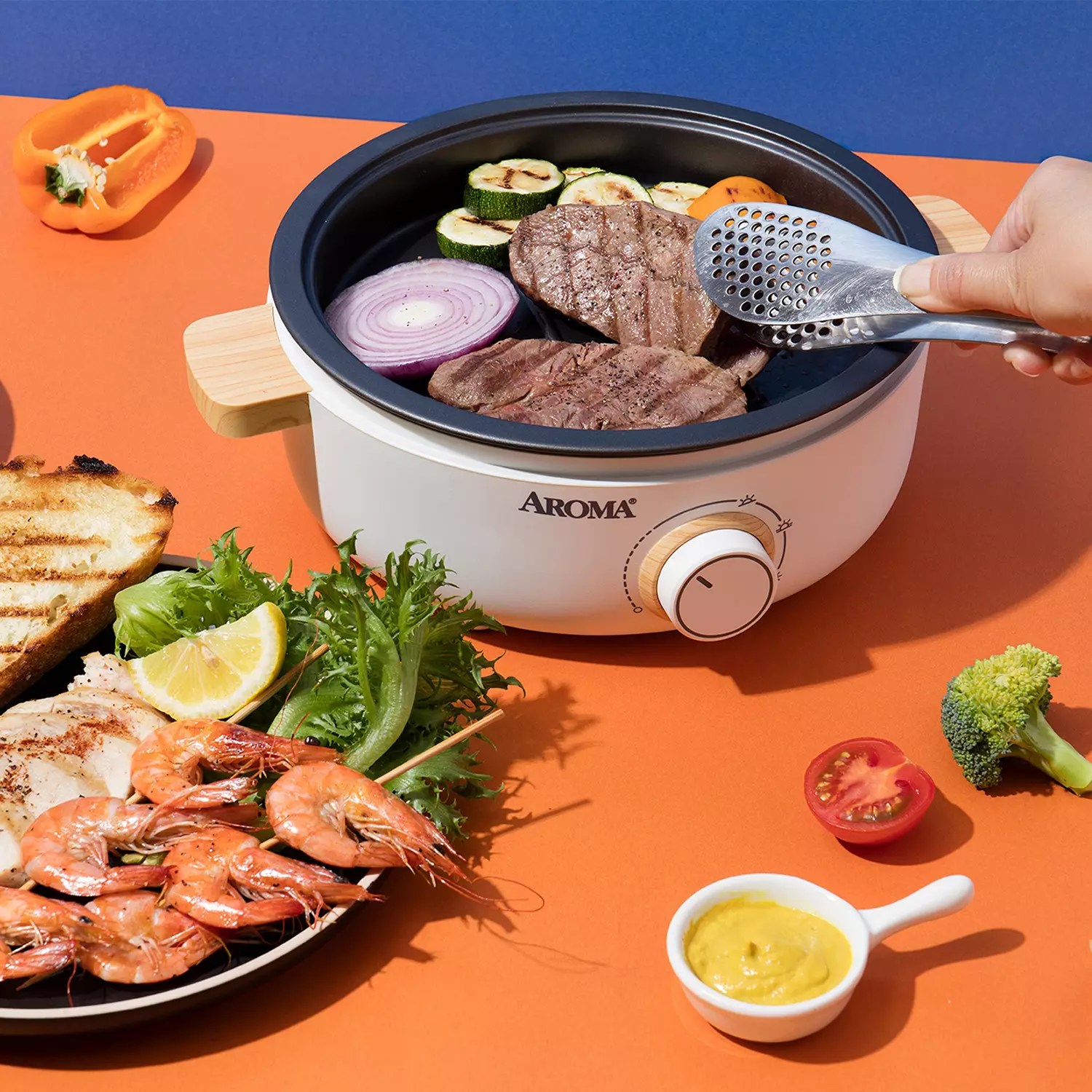 Satisfaction Aroma 2.5qt. Nonstick Whatever Pot Multi