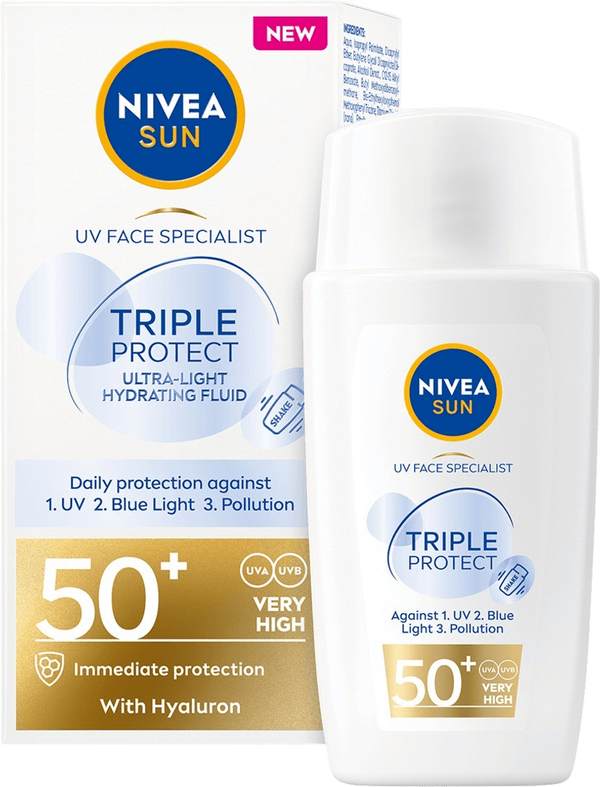 Nivea UV Face Triple Protect 50+ Krónan