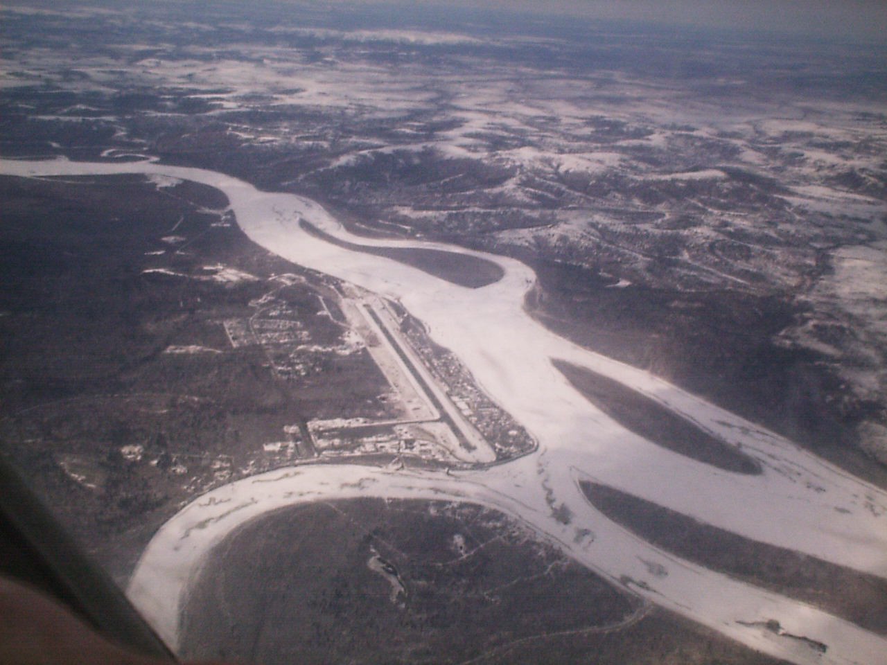 Forestry plane with four aboard crashes at takeoff in Aniak