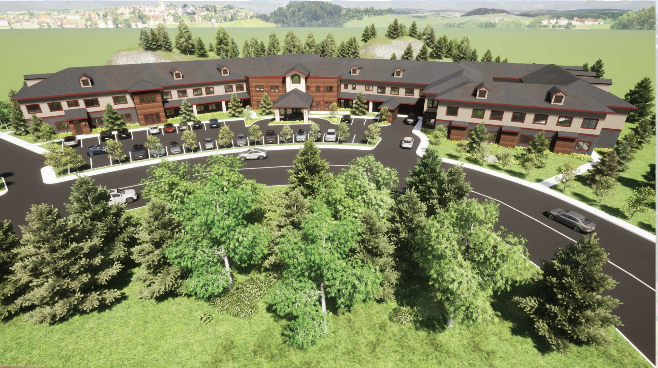 Friday, September 3rd Riverview Senior Living project comes off the drawing board. Lue Isaac