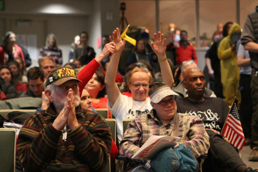 Public testimony over Anchorage mask ordinance continues, with no end