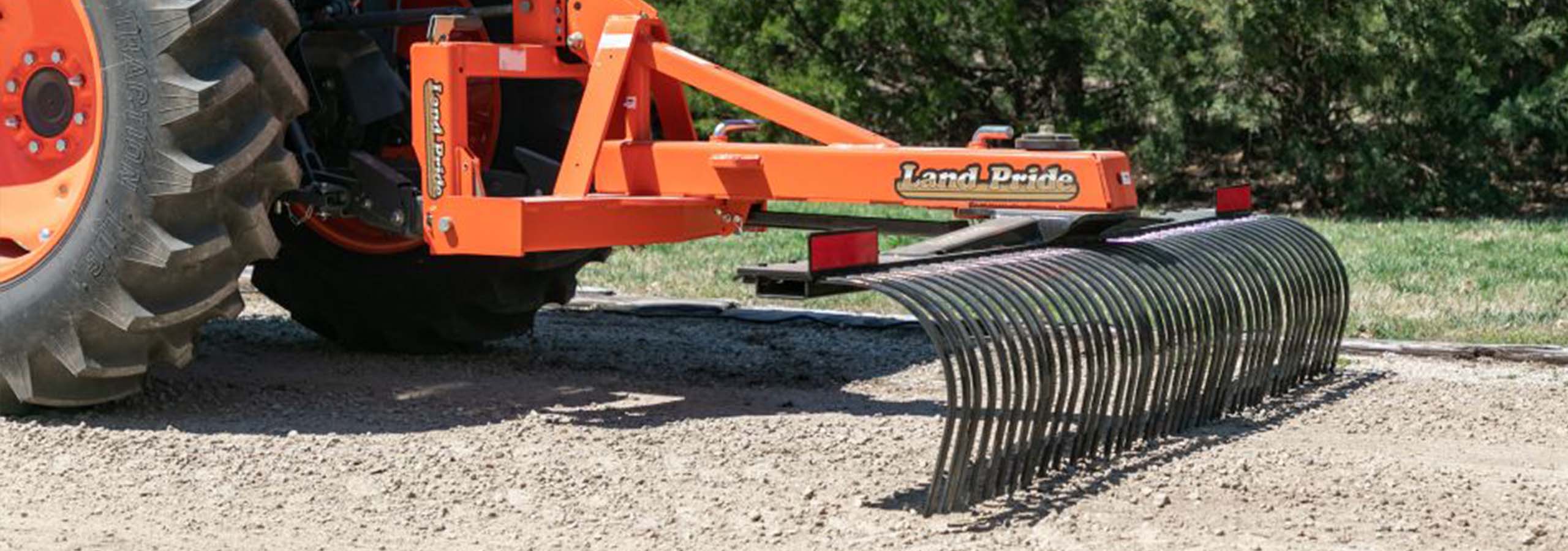 Landscape Rake LR26 Series Kubota Australia