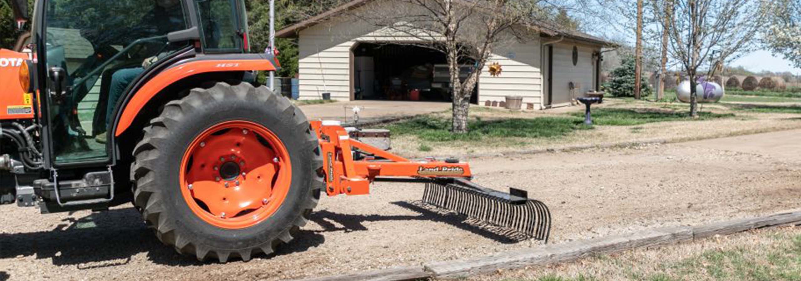 Landscape Rake LR26 Series Kubota New Zealand