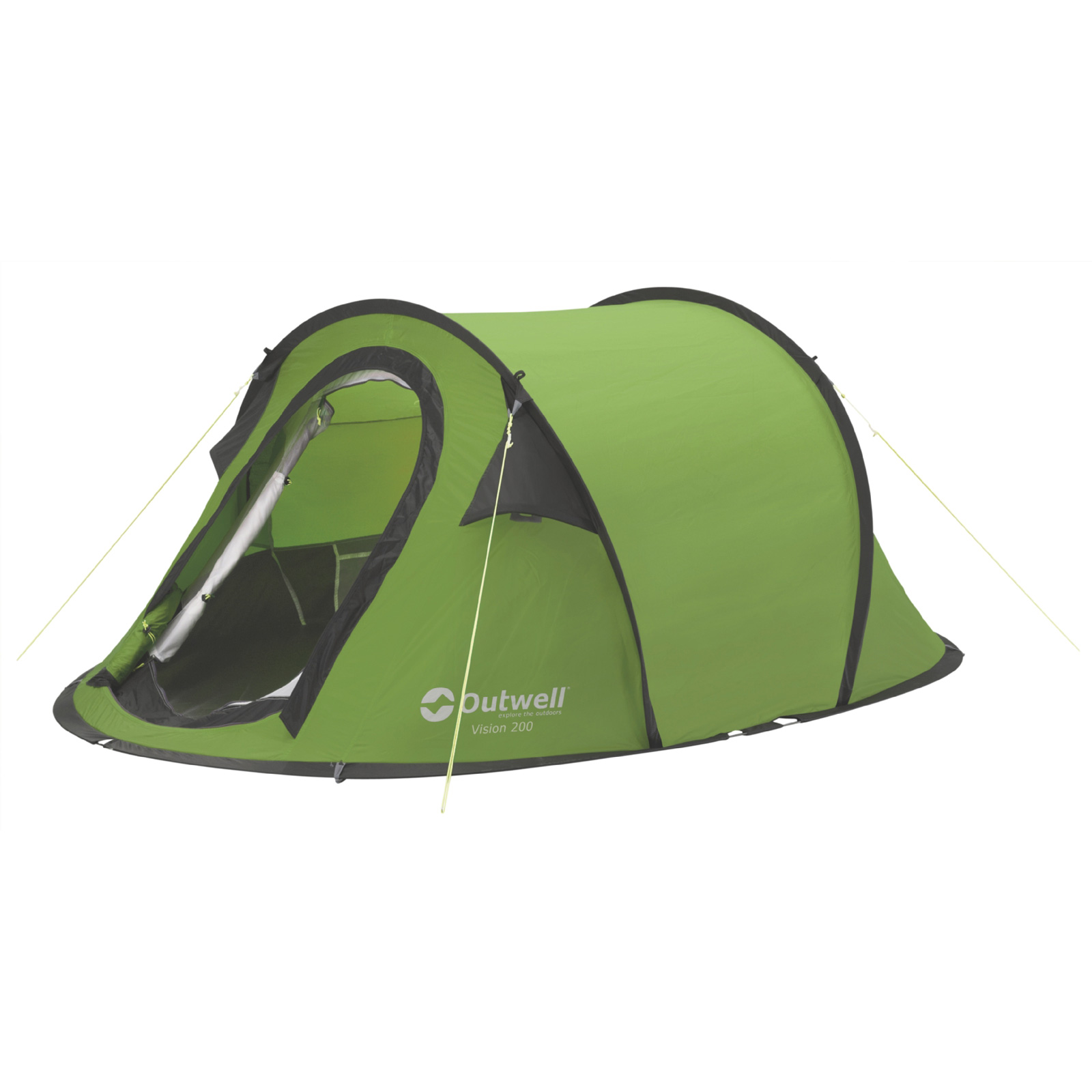 Wurfzelt OUTWELL Vision 200 grün Pop Up Zelt 2 Personen Wurfzelte Popup