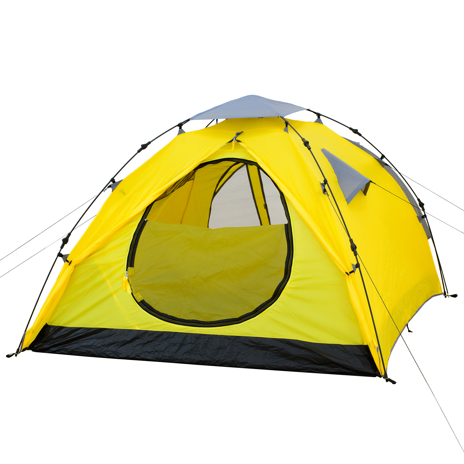 Campingzelt QEEDO Quick Oak 3 Sekundenzelt 3 Personen Zelt Wurfzelt Pop