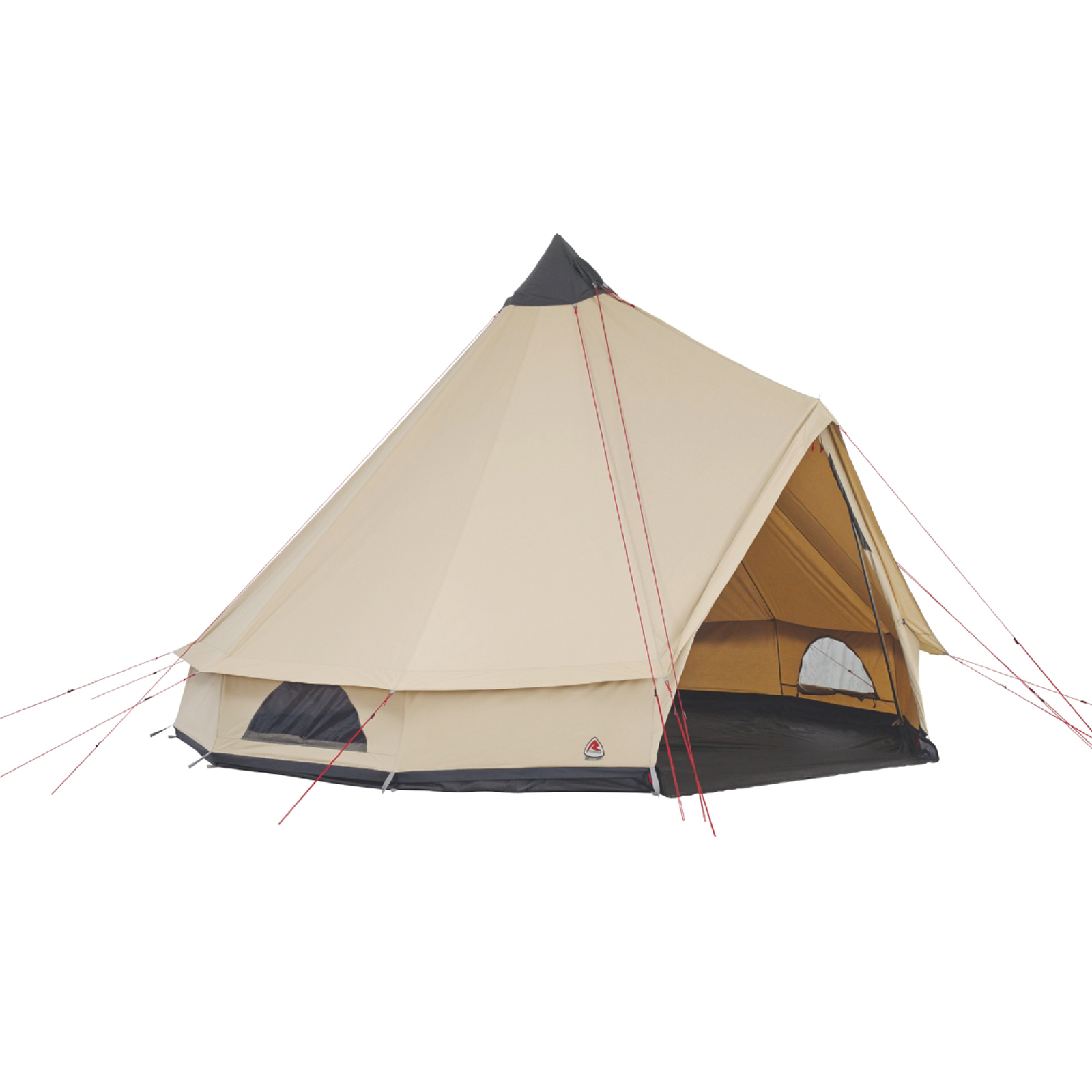 ROBENS Klondike Tipi Gruppenzelt Camping Zelt Baumwolle 6 Personen