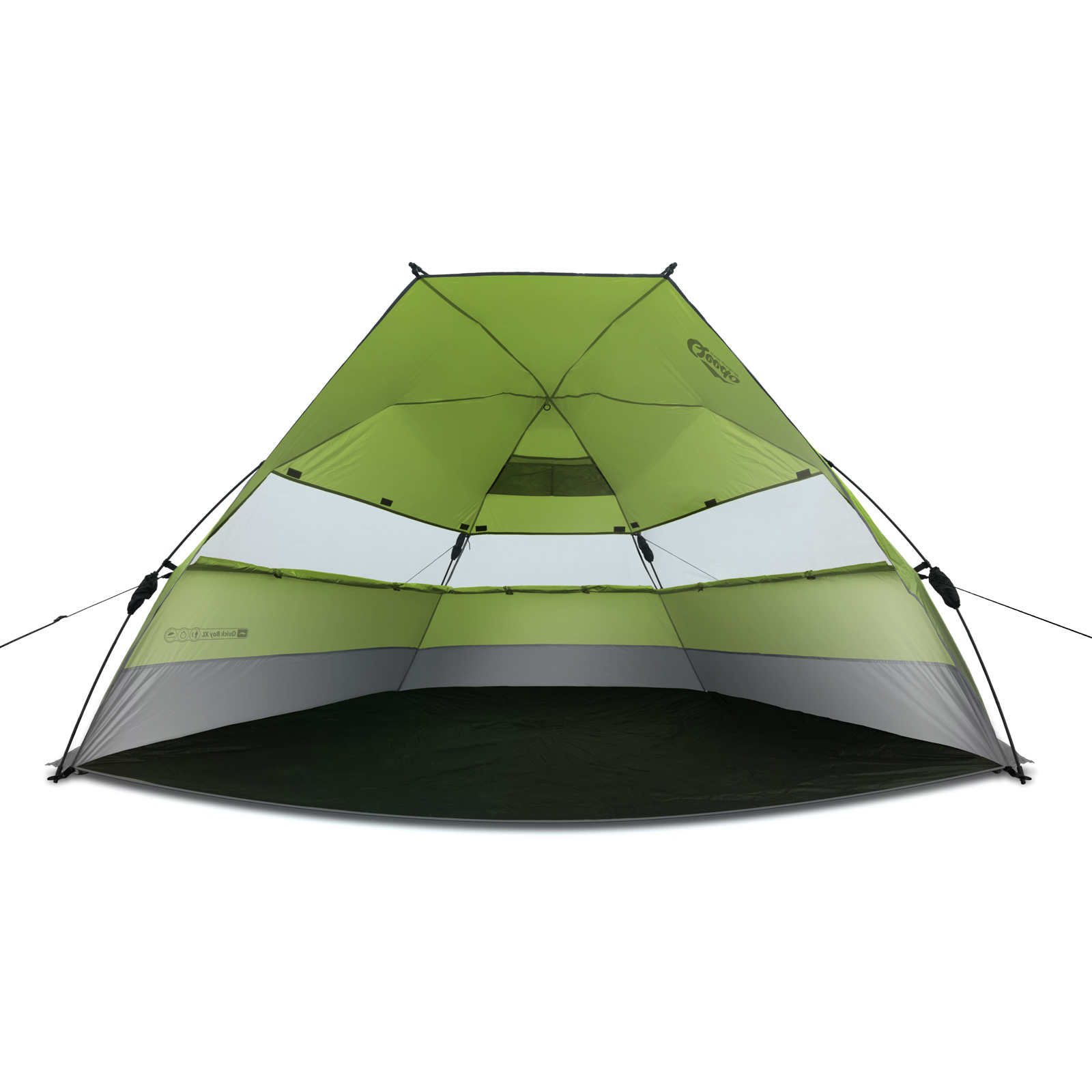 Sonnenschutz QEEDO Quick Bay Xl Strandmuschel Pop UP Strandzelt Wurf