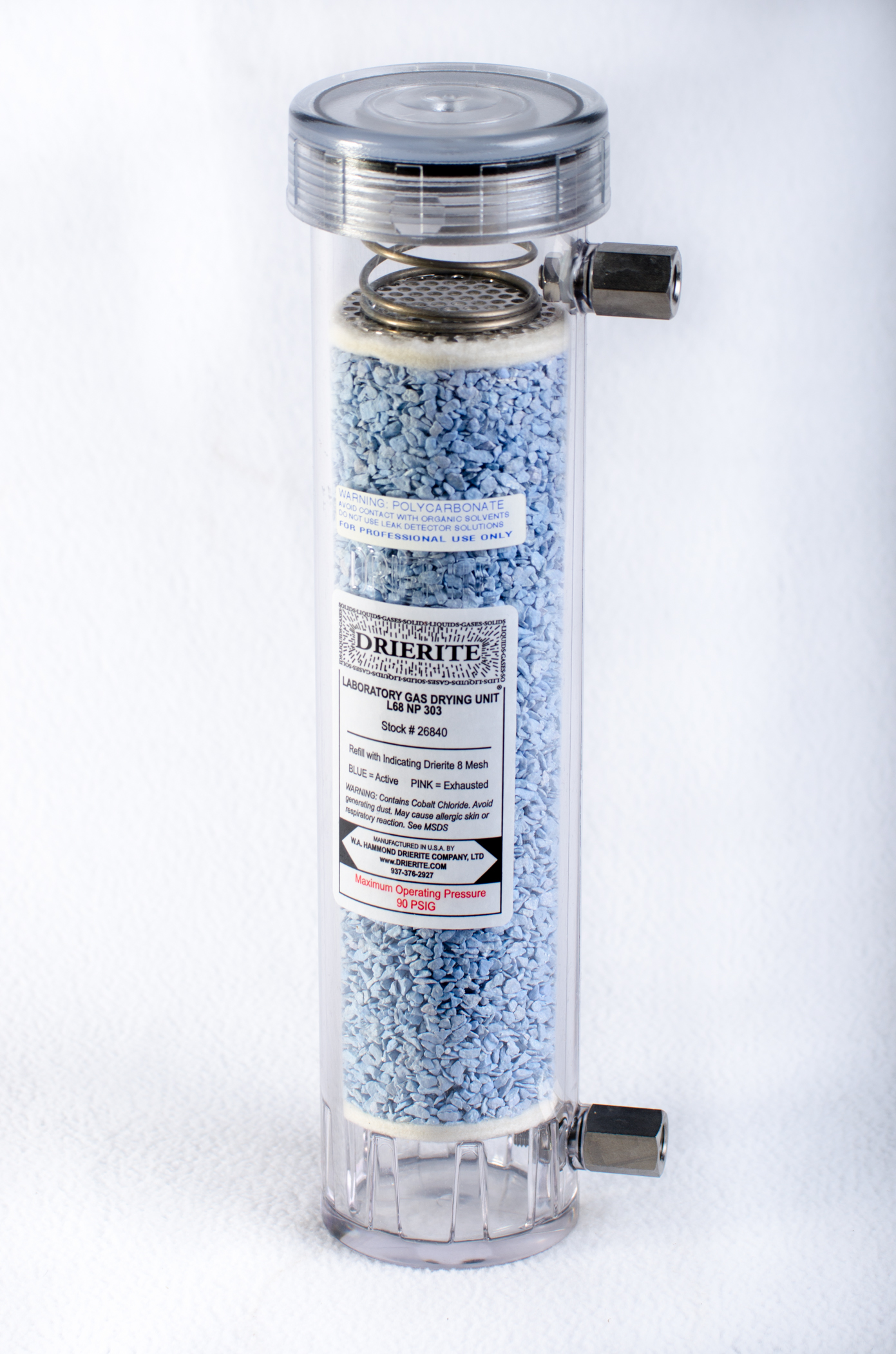 DRIERITE Drying Columns American Laboratory