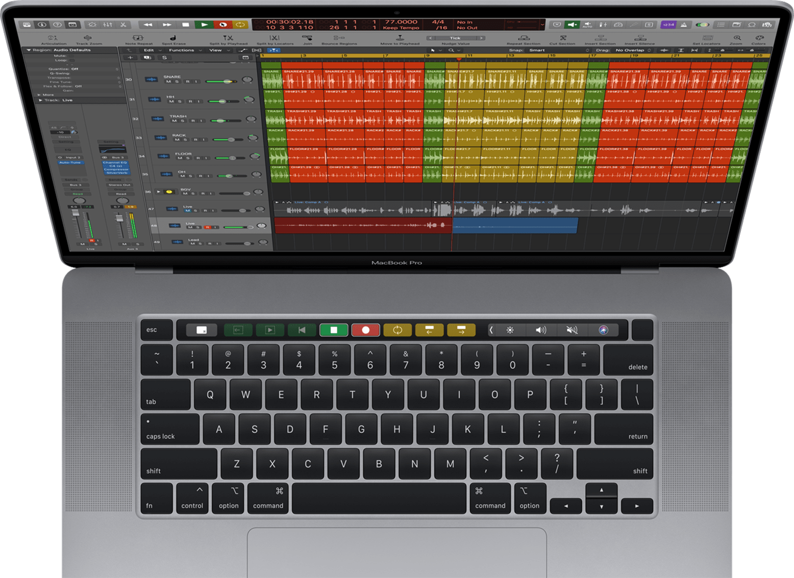 Apple MacBook Pro (2019) 16" avec Touch Bar Gris Sidéral (MVVJ2FN/A