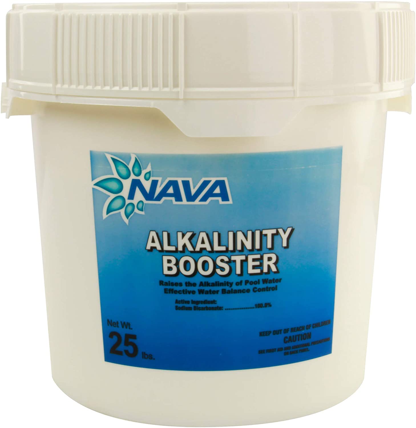 Nava Swimming Pool Alkalinity Booster Increaser Sodium Bicarbonate 25