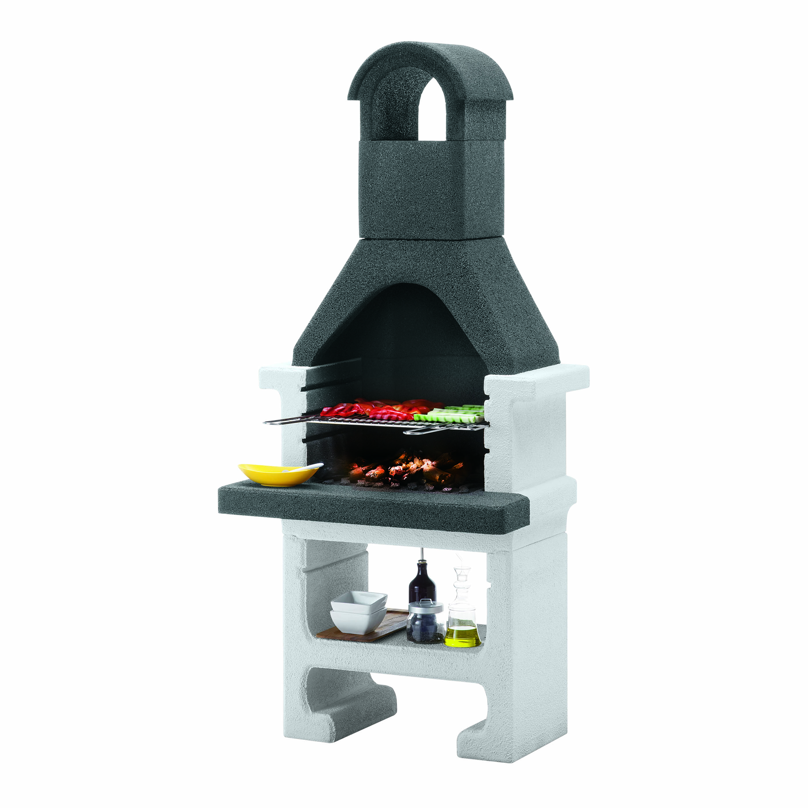 Barbecue in cemento refrattario EASY GARDEN BY PALAZZETTI ARAL GR X 1 L