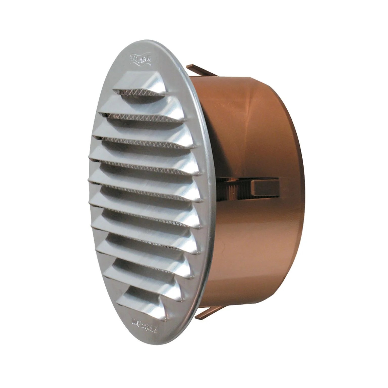 Griglia di aerazione in alluminio forma tondo Ø 7 cm Leroy Merlin