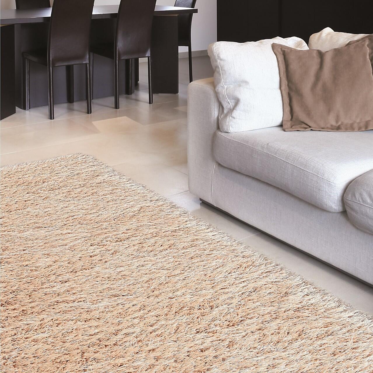 Tappeto Shaggy enzo polipropilene, dorato, 160x230 Leroy Merlin