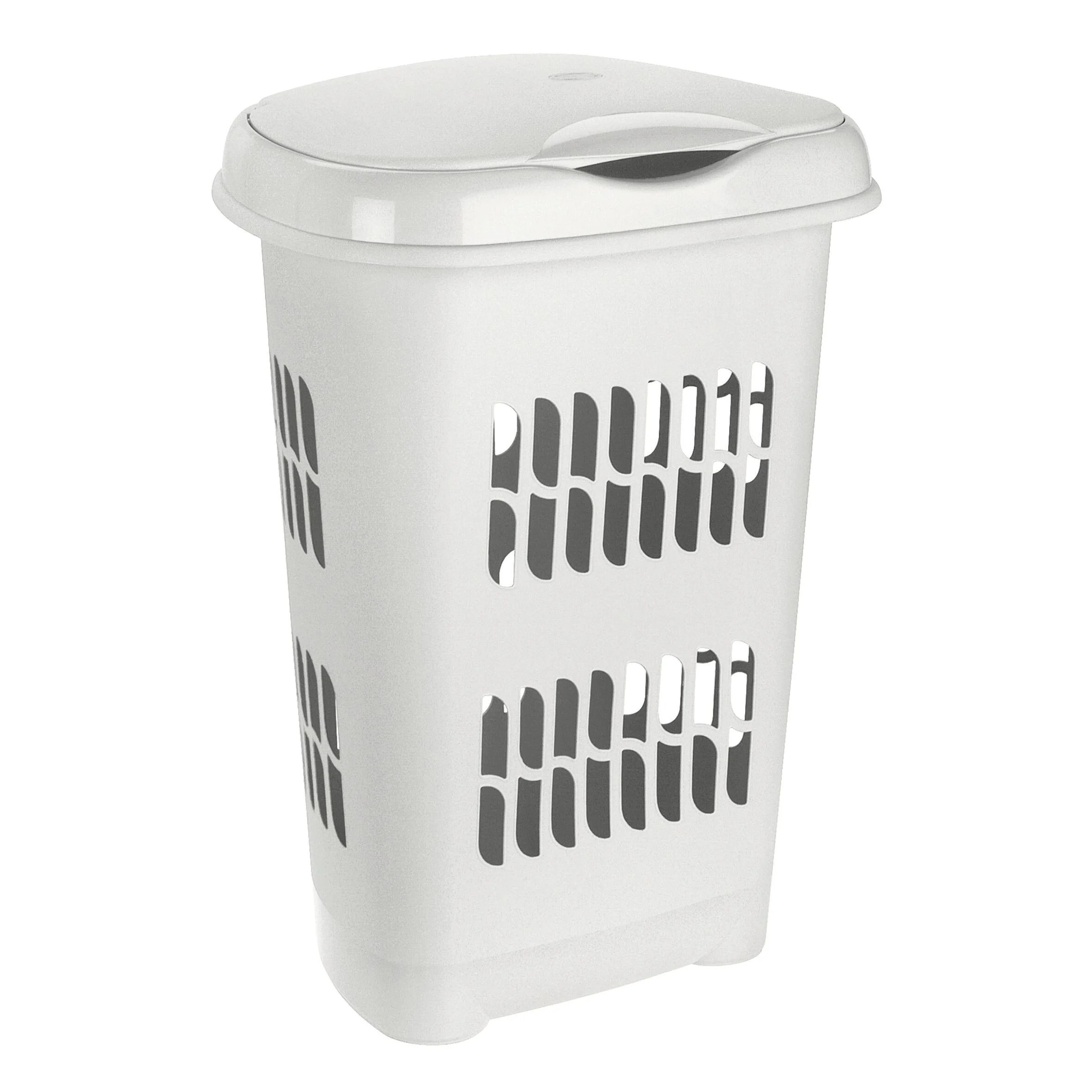 Portabiancheria bianco da 50 a 60 L Leroy Merlin