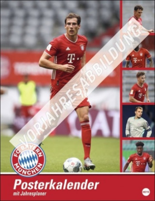 Fc Bayern München Posterkalender 2022 / Nejlevnější Knihy