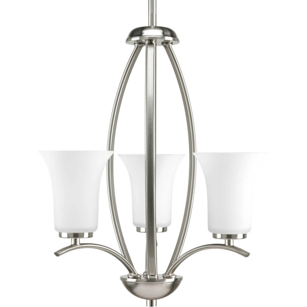 Progress Lighting P358709 Joy Foyer Pendant Brushed Nickel
