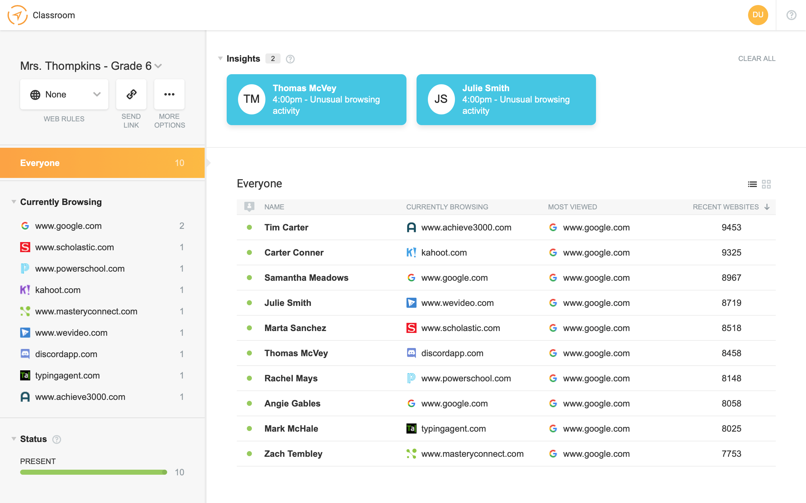 Remote Learning and Classroom Management with Relay Classroom