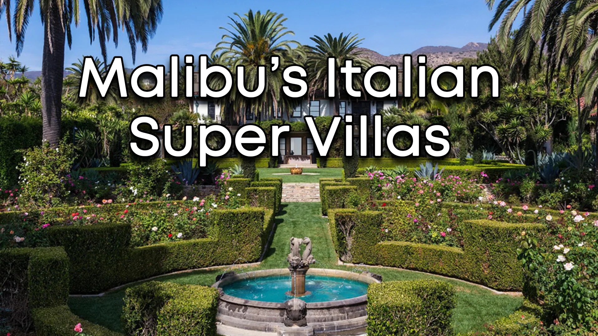 How Italian Design became Synonymous with Malibu Luxury Real Estate
