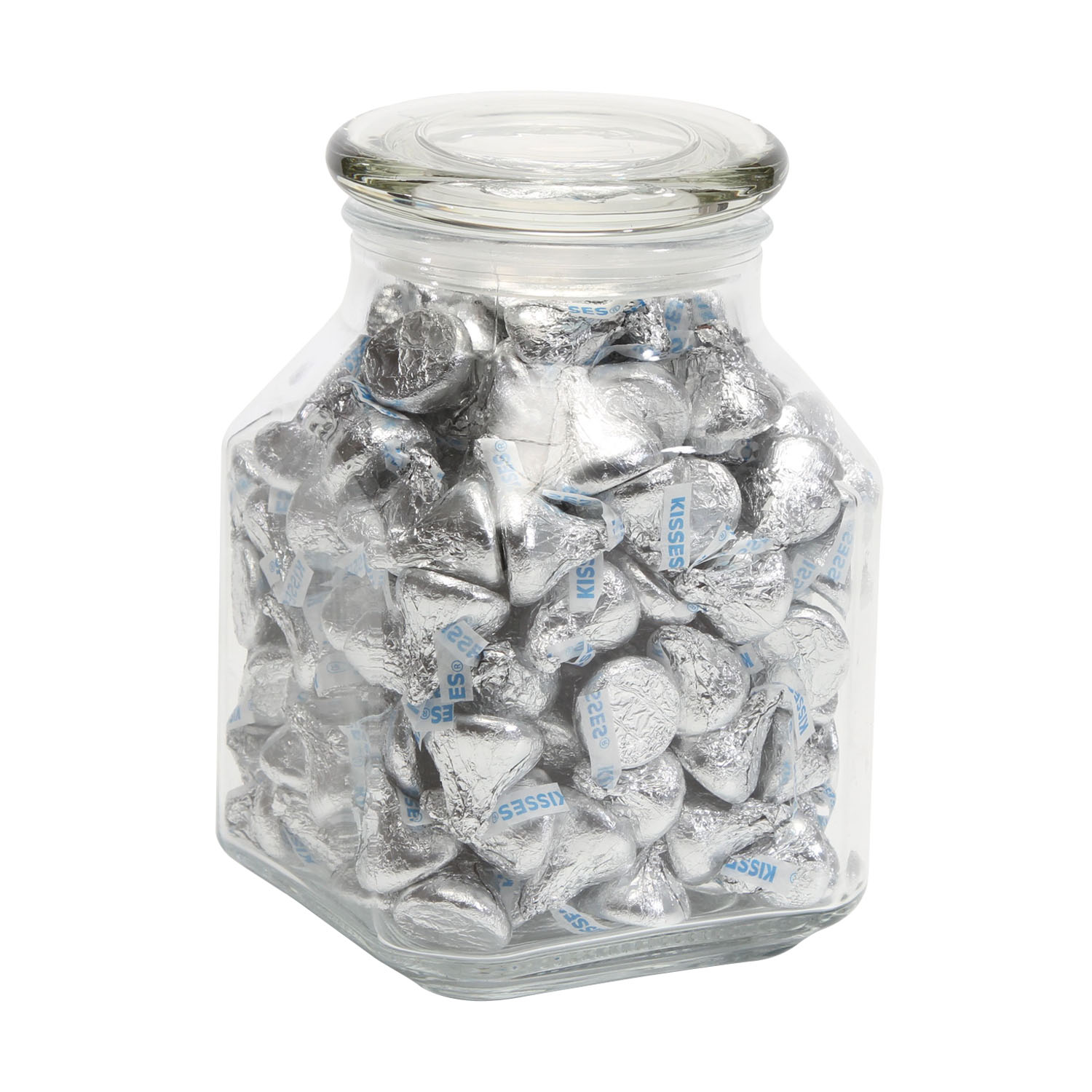 The 1919 Candy Company Hersheys® Kisses® in Lg Glass Jar Lasting Impressions