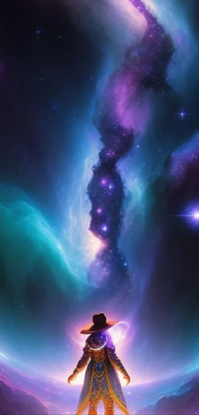 Mystical Galaxy Explorer Art Free Download