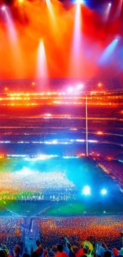 Vibrant Concert Stadium Bliss Free Download