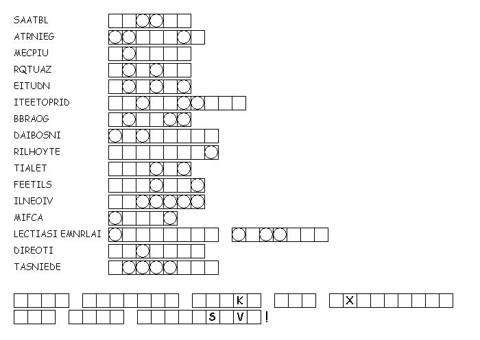 GEOLOGY IGNEOUS ROCKS VOCABULARY JUMBLE Made By Teachers
