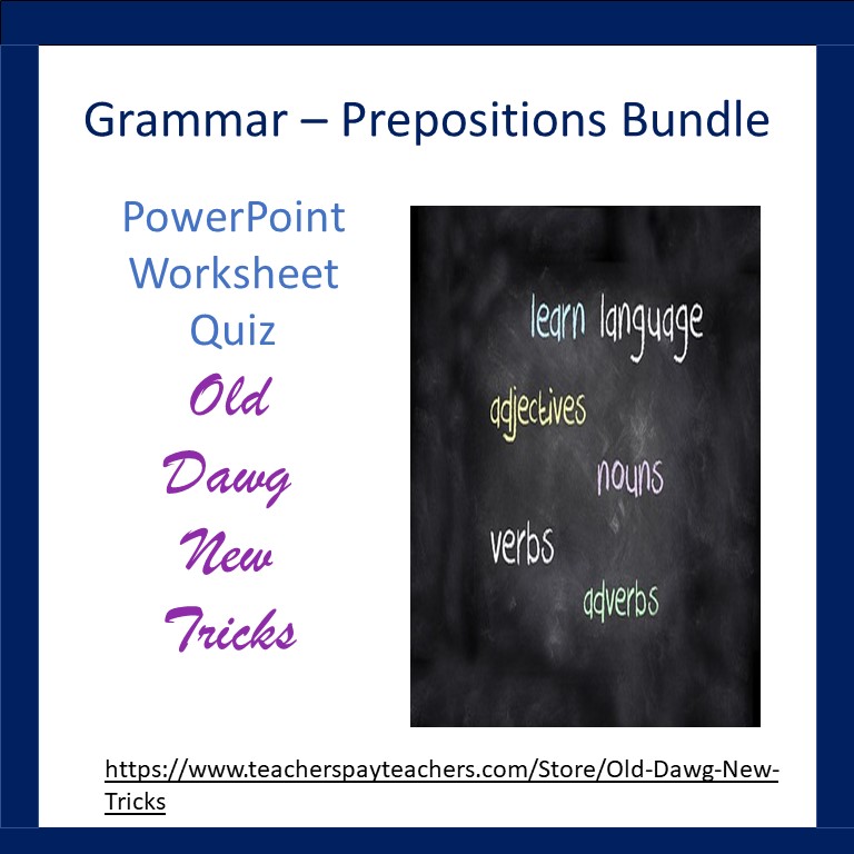 Prepositions Google Bundle - Made By Teachers