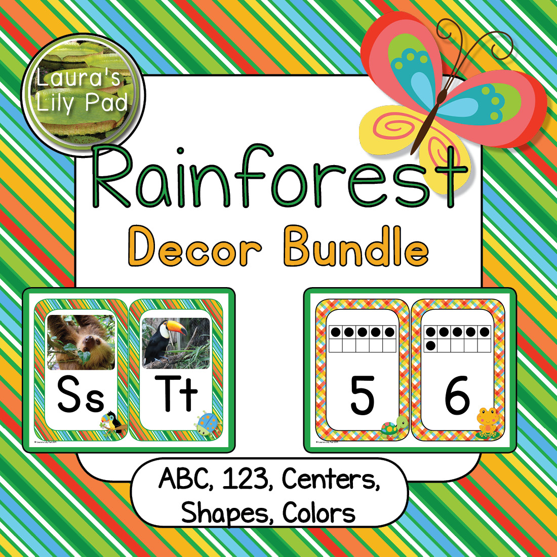 Rainforest Classroom Decor Bundle Made By Teachers