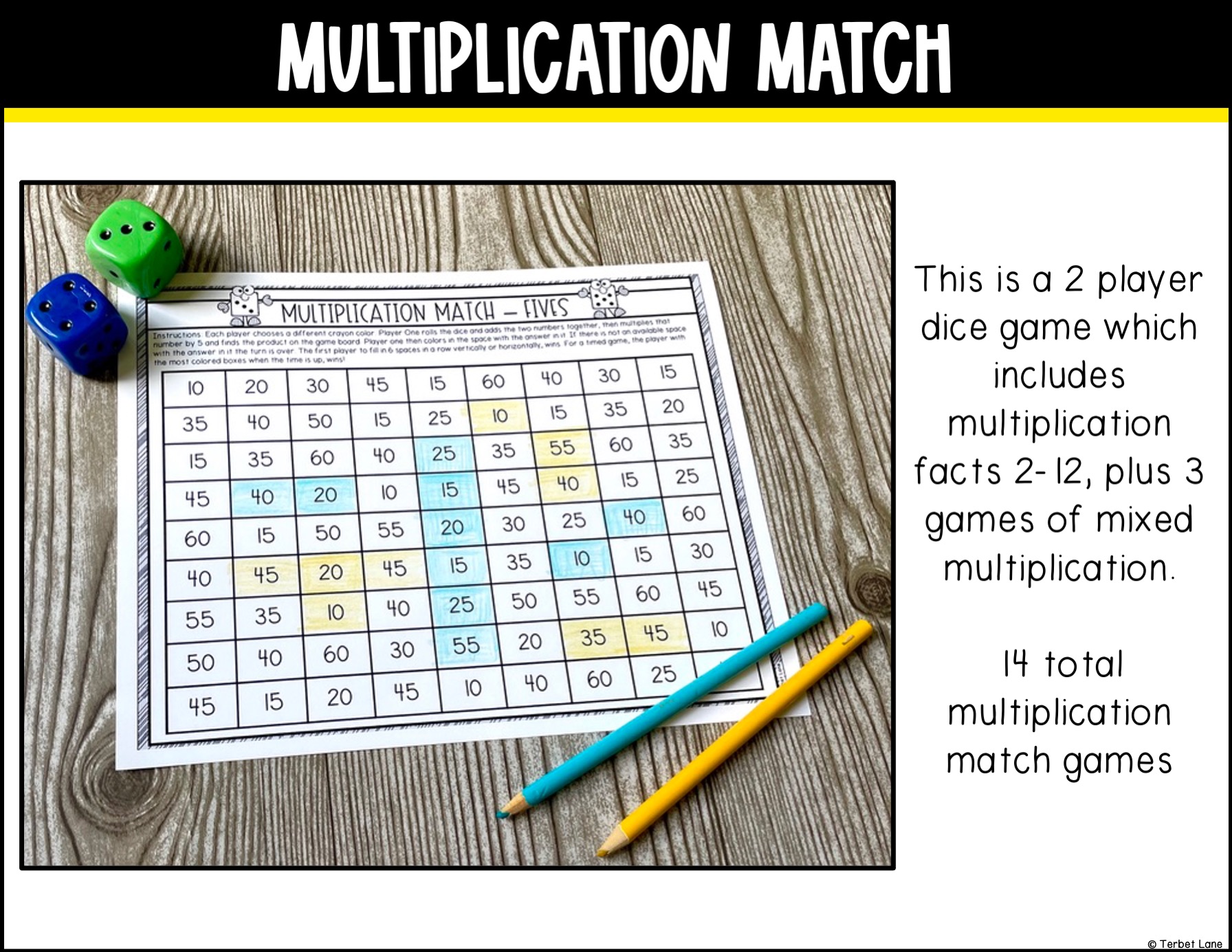 Multiplication Games Printable | Made By Teachers