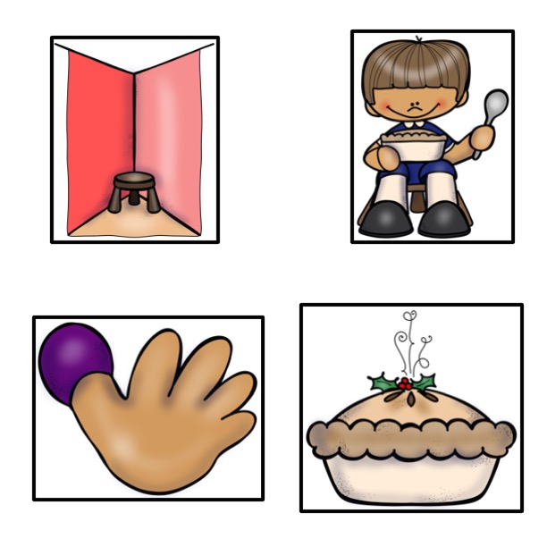 Pocket Chart Poem Little Jack Horner Nursery Rhyme Made By Teachers