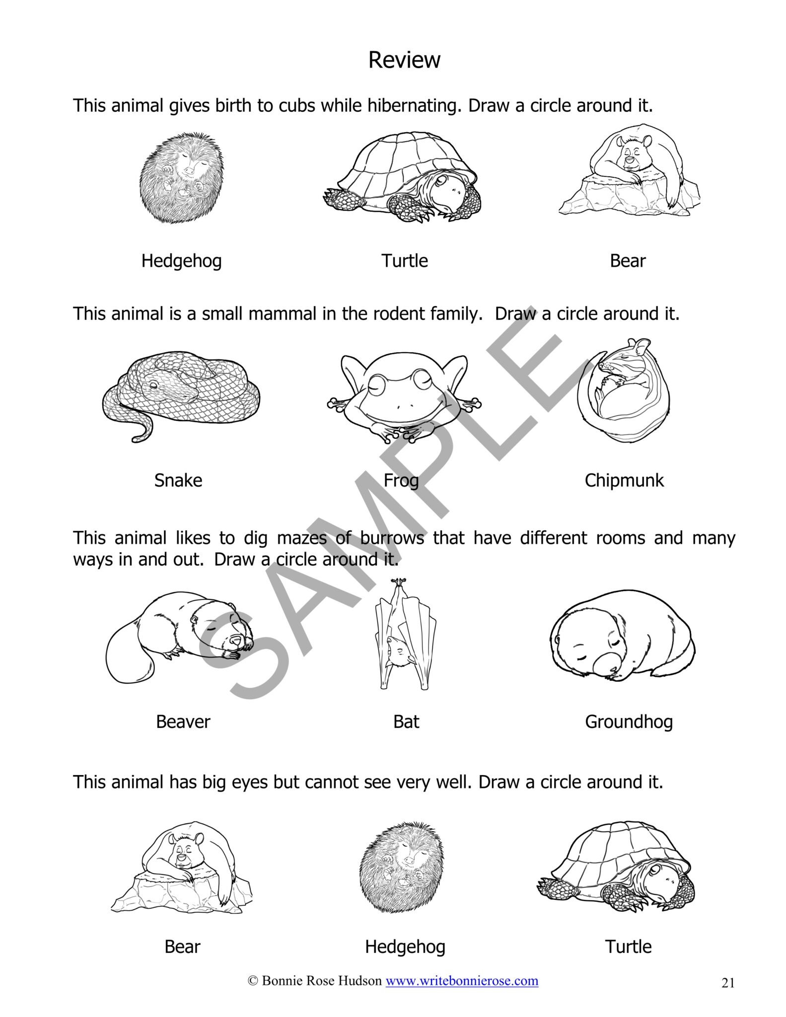 Why Do Animals Hibernate?Learning About Science, Level 2 Made By