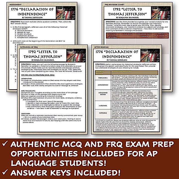 Declaration of Independence AP Language & Composition Rhetorical