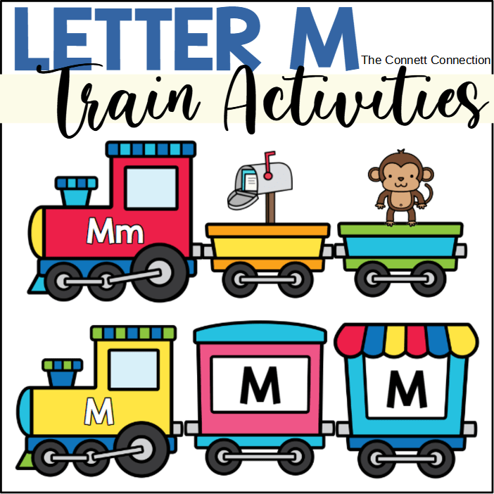 Letter M Train Worksheets and Centers Made By Teachers