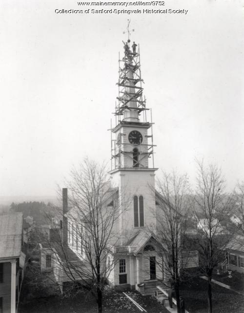 Item 9752 North Parish Congregational Church, Sanford, August 1917