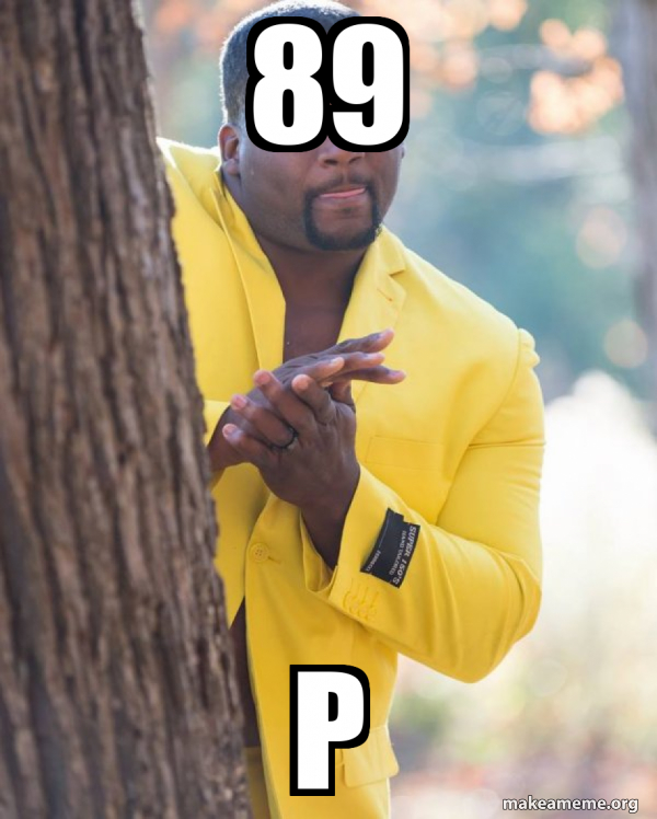 89 p Anthony Adams in Yellow Suit Rubbing Hands Make a Meme