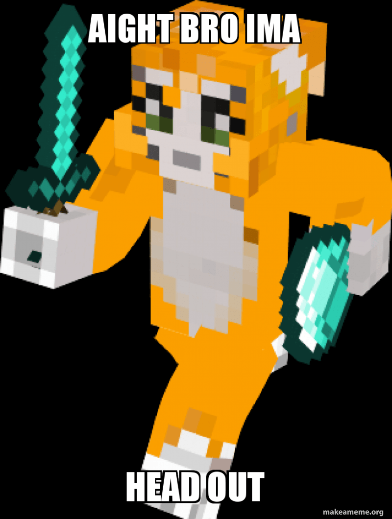 Download Aight Imma Head Out Meme Format PNG & GIF BASE